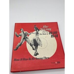 Vintage Jazz Box Set The Swing Era 1940-1941 Time Life Records Includes Magazine